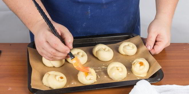 Рецепт булочек с повидлом