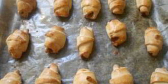 Рецепт пальчиков с повидлом