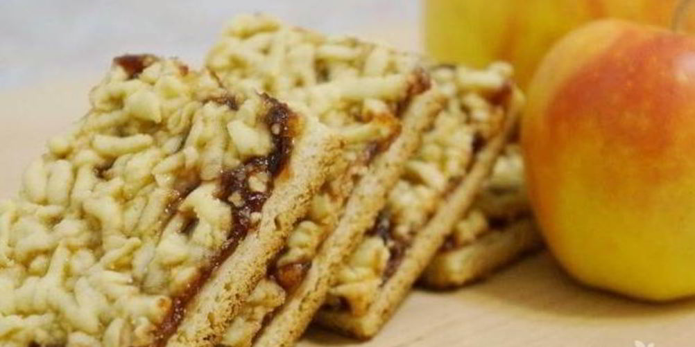 Как приготовить полоску песочную с повидлом