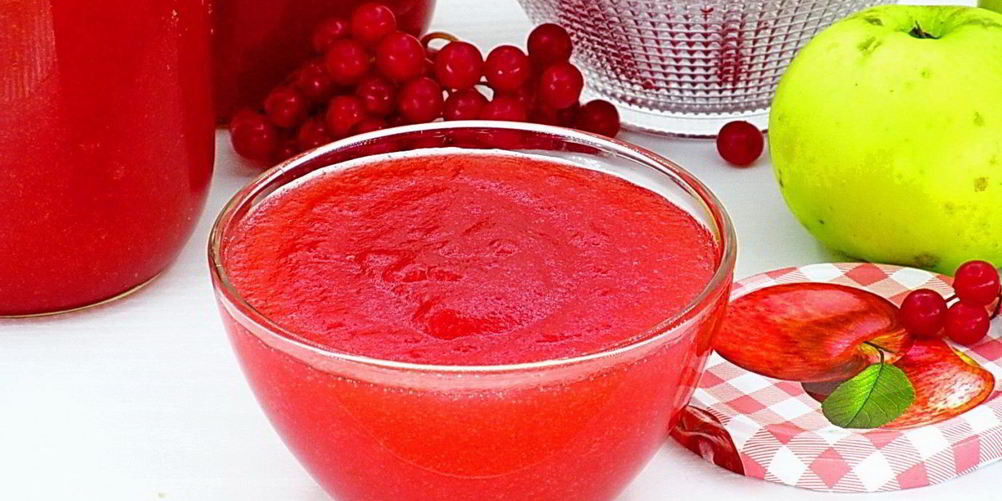 Как приготовить повидло из яблок и калины