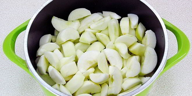 Рецепт повидла из яблок и калины