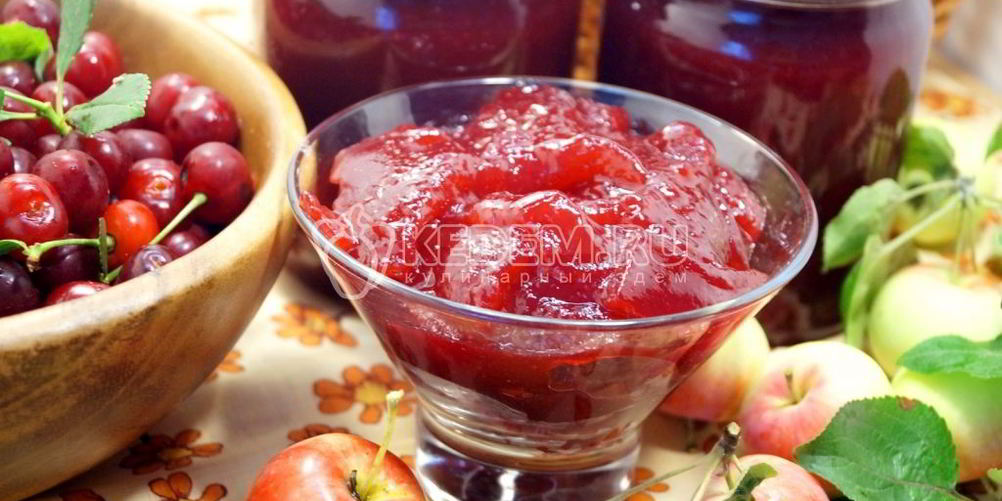 Как приготовить яблочное повидло с вишней бабушкино