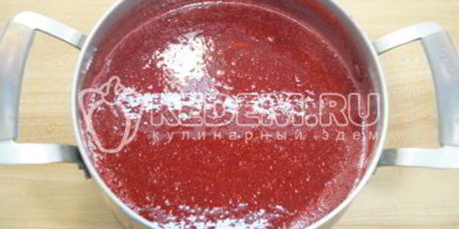 Рецепт яблочного повидла с вишней бабушкино