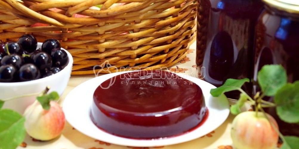 Как приготовить яблочное повидло со смородиной