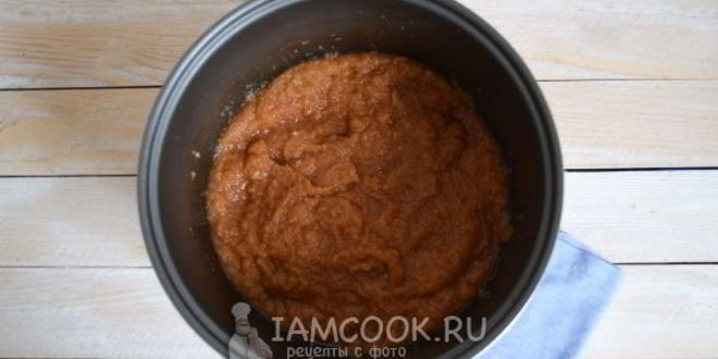Рецепт яблочного повидла в мультиварке на зиму