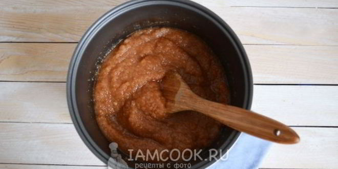 Рецепт яблочного повидла в мультиварке на зиму