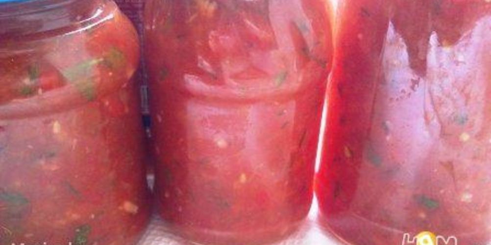 Как приготовить приправу из помидоров и перца болгарского