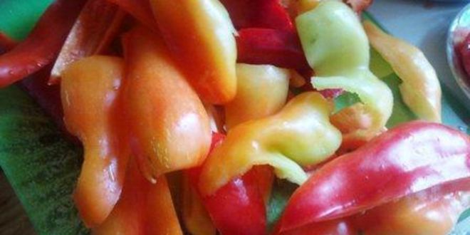 Рецепт приправы из помидоров и перца болгарского