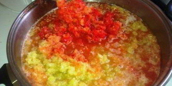 Рецепт приправы из помидоров и перца болгарского