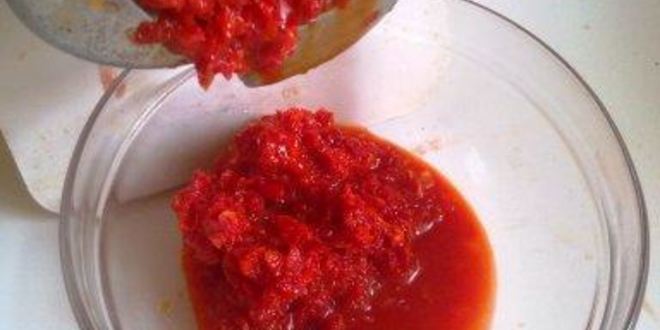 Рецепт приправы из помидоров и перца болгарского