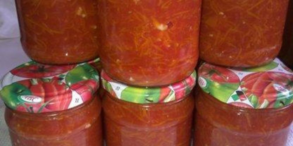 Как приготовить приправу из томатов и моркови