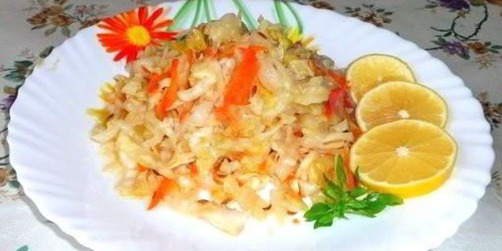 Как приготовить быструю капусту горячим способом в рассоле