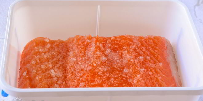 Рецепт малосоленой семги