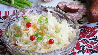 Рецепт Малосольной квашеной капусты