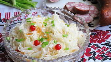 Рецепт Малосольной квашеной капусты