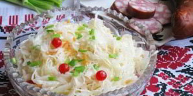 Рецепт малосольной квашеной капусты