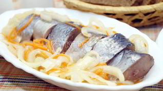 Рецепт Малосольной селедки