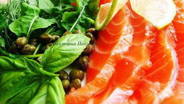 Рецепт Малосольной семги