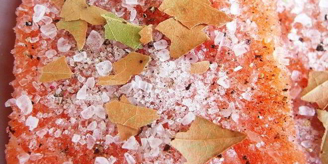 Рецепт малосольной семги