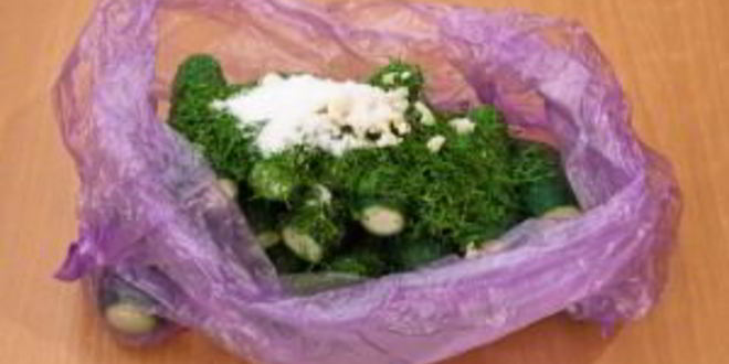 Рецепт малосольных огурцов без рассола