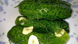 Рецепт Малосольных огурцов мегахрустящих