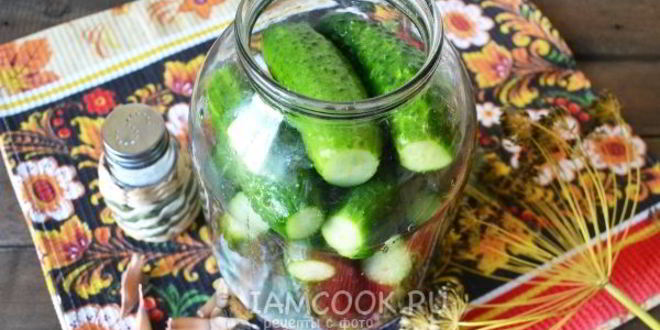 Рецепт малосольных огурцов с чесноком и укропом