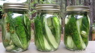 Рецепт Малосольных огурцов с рассолом