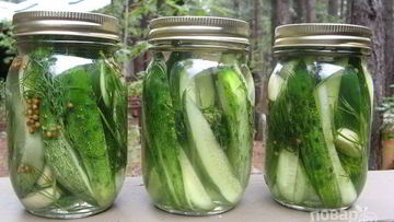 Рецепт Малосольных огурцов с рассолом