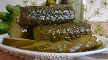 Рецепт Малосольных огурцов в банке