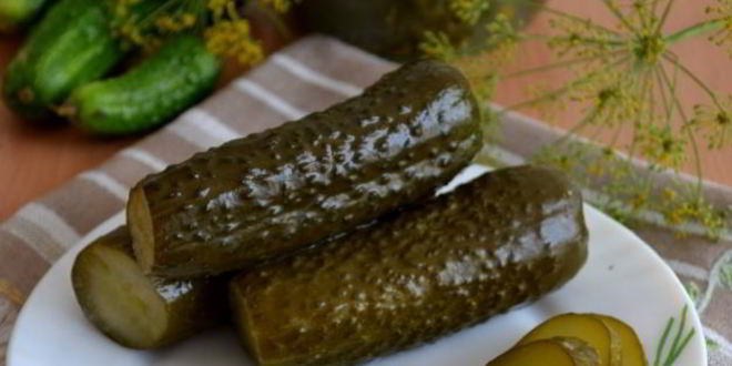 Рецепт малосольных огурцов в банке