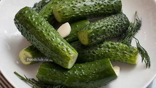 Рецепт Малосольных огурцов