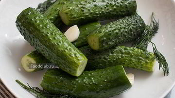 Рецепт Малосольных огурцов