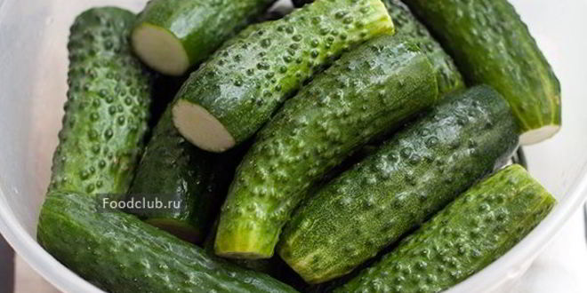 Рецепт малосольных огурцов