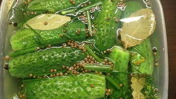 Рецепт Огурцов малосольных летних На удачу