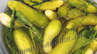 Рецепт Огурцов малосольных
