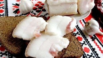 Рецепт Сала в рассоле в банке