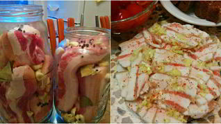 Рецепт Сала в тузлуке