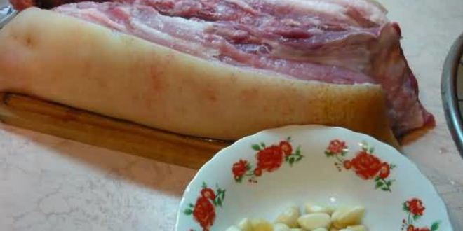 Рецепт сала