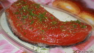 Рецепт Слабосоленой форели с приправами