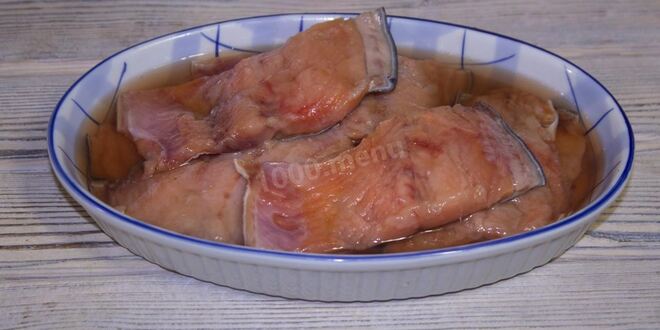 Рецепт слабосоленой горбуши под семгу