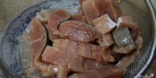 Рецепт слабосоленой горбуши