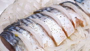 Рецепт Слабосоленой скумбрии