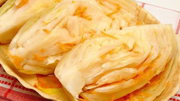 Рецепт Соленой капусты с чесноком