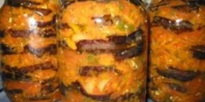 Рецепт соленых баклажанов на зиму