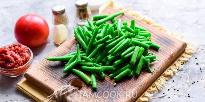 Рецепт стручковой фасоли в томатном соусе на зиму