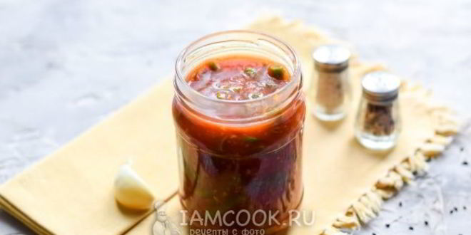 Рецепт стручковой фасоли в томатном соусе на зиму