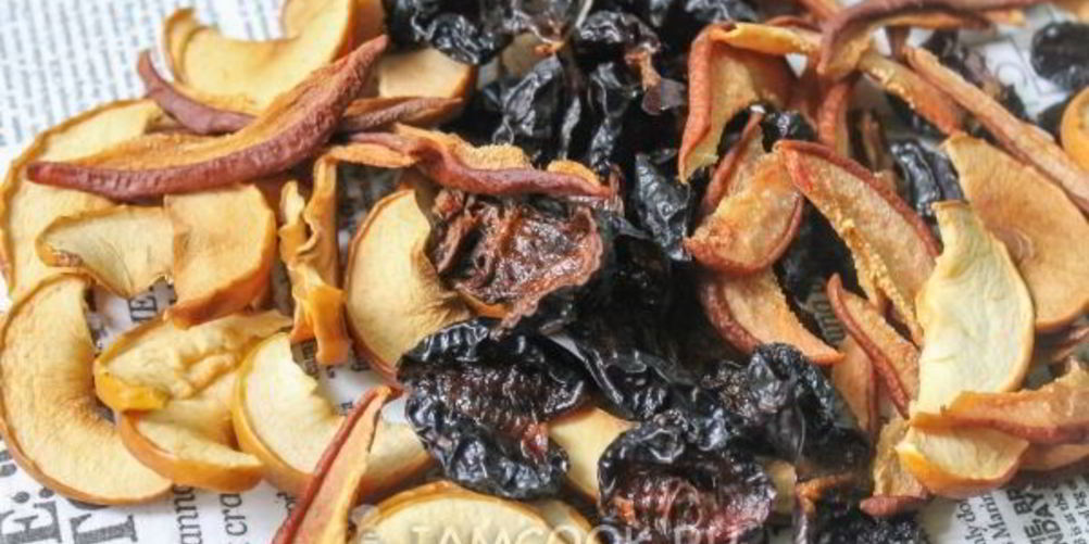 Как приготовить сухофрукты из яблок, груш и слив