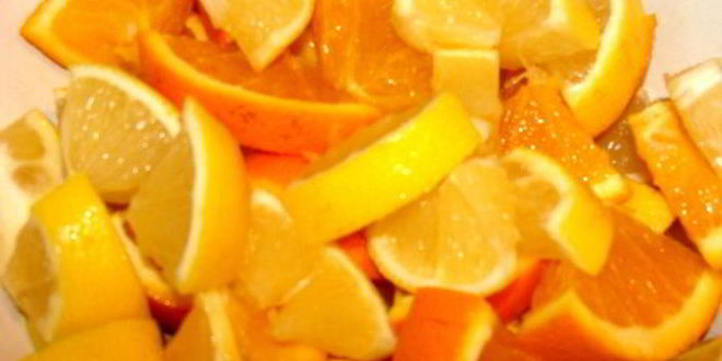 Рецепт апельсинова-лимонного конфитюр с имбирем