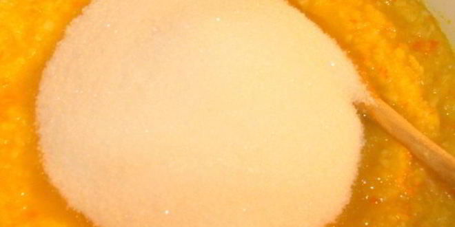 Рецепт апельсинова-лимонного конфитюр с имбирем