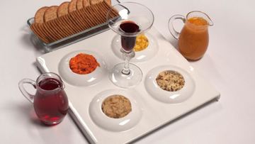 Рецепт Ассорти из сливочного масла, варенье и морс